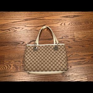 Authentic Gucci monogram handbag